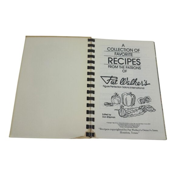 Pat Walkers Favorite Recipes Spiral-Bound Cookbook 1982? Vintage VTG. Extras - Picture 2 of 14